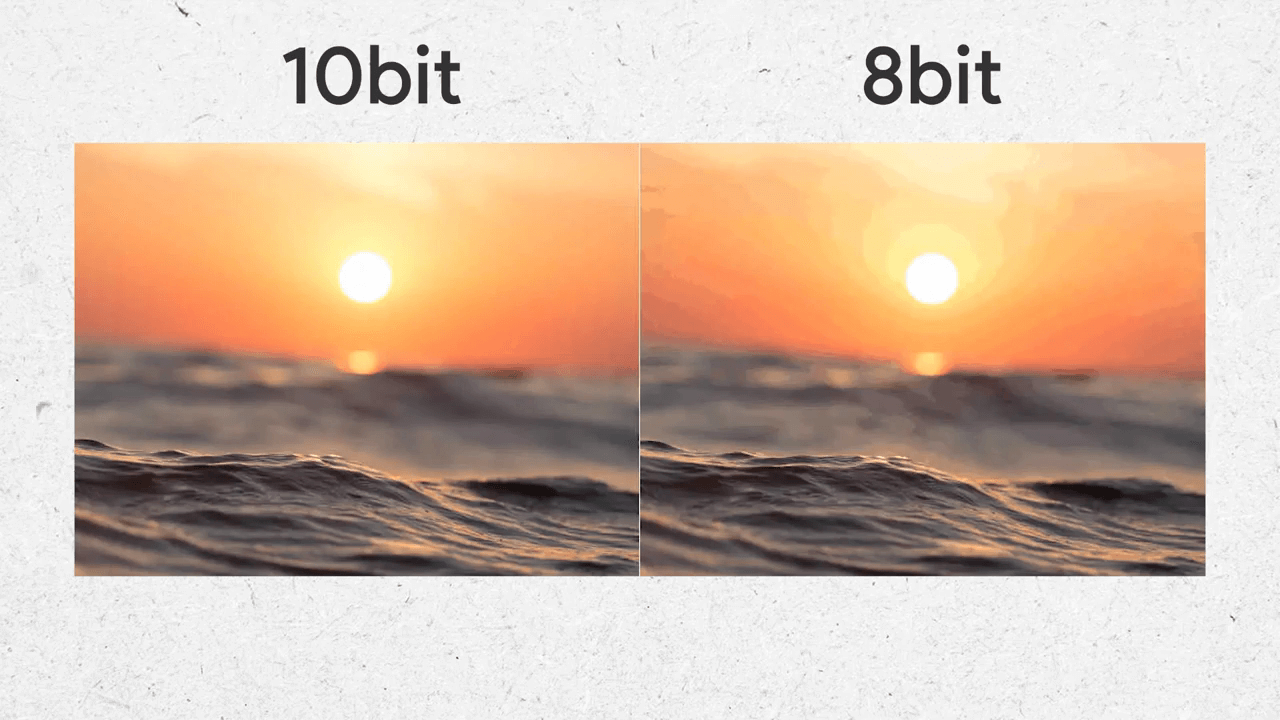 разница между 8 битной и 10 битной матрицей